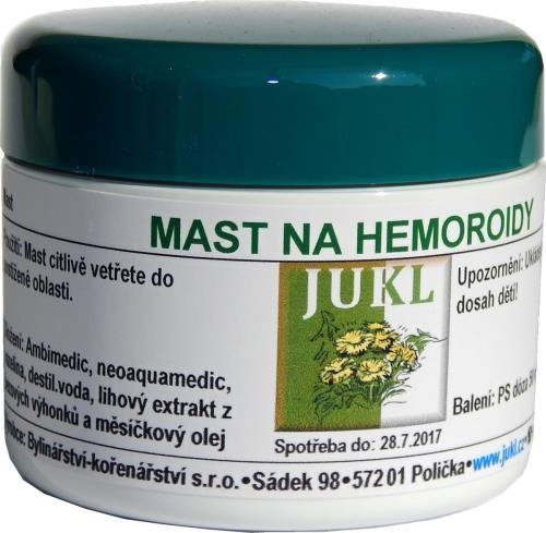 Jukl Masť na hemoroidy 50 ml Masť