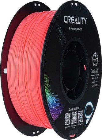 Creality 1,75 mm PLA black neutral tray 1 kg Fluorescenčná červená...
