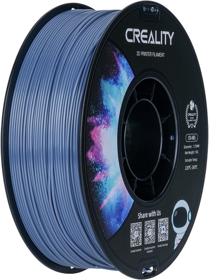 Creality 1,75mm ABS black neutral tray - 1kg, szürke Filament