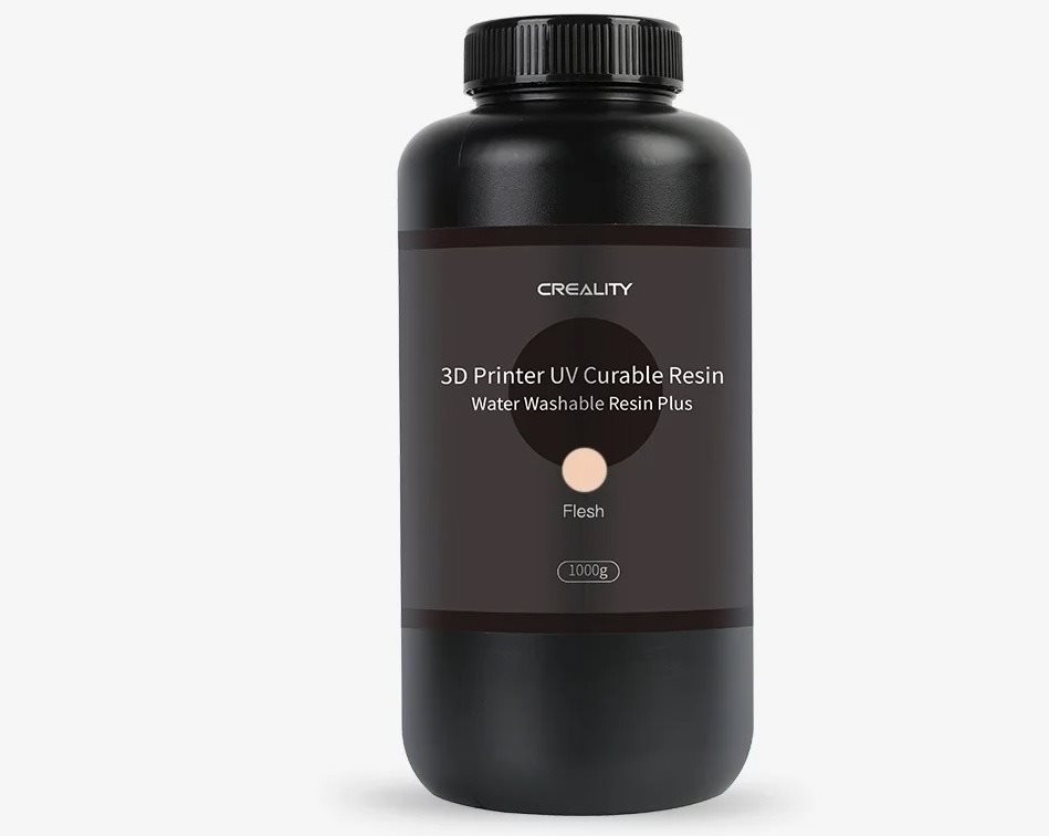 Creality Water Washable Resin Plus 1 kg skin UV resin