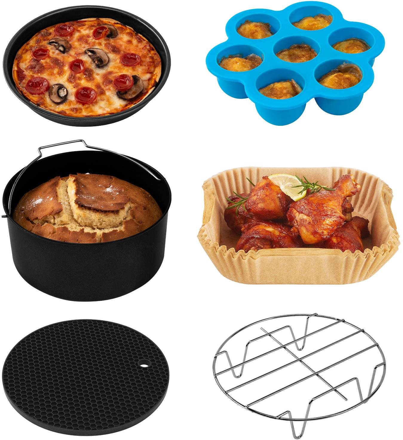Cosori univerzális tartozékkészlet II, 6 db Fritőz tartozék