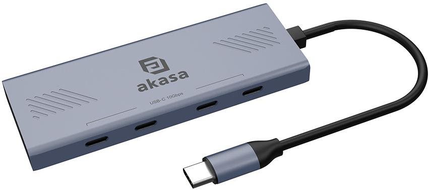 AKASA - USB Type-C 4 Port Hub / AK-CBCA32-18BK USB Hub