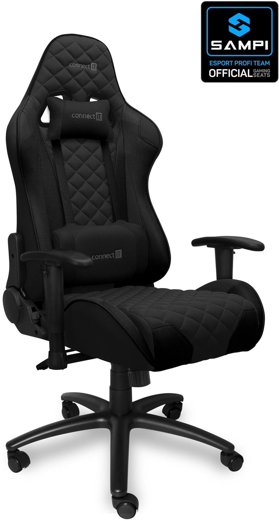 CONNECT IT Monaco Pro CGC-1200-BK, fekete Gamer szék