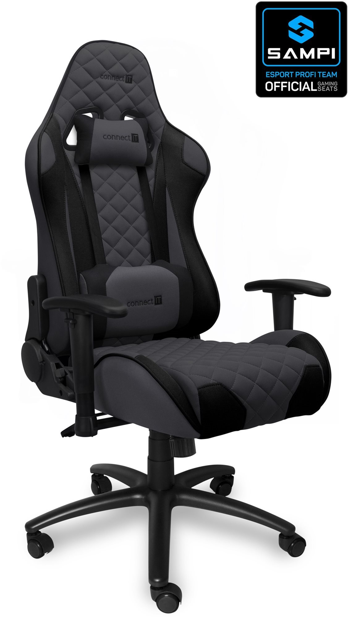 CONNECT IT Monaco Pro CGC-1200-GY, Gray Gaming-Stuhl