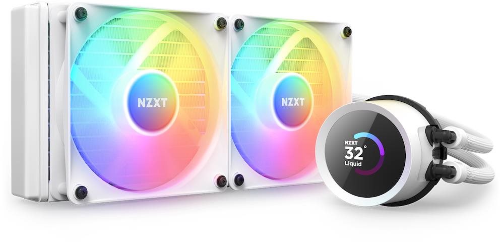 NZXT KRAKEN 240 RGB Matte White Vízhűtés
