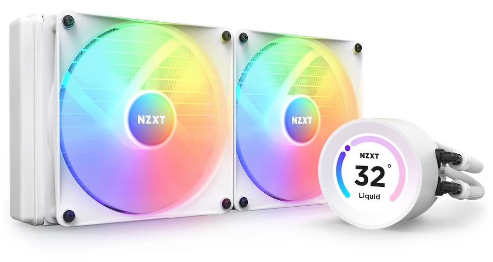 NZXT KRAKEN ELITE 280 RGB Matte White Vodné chladenie
