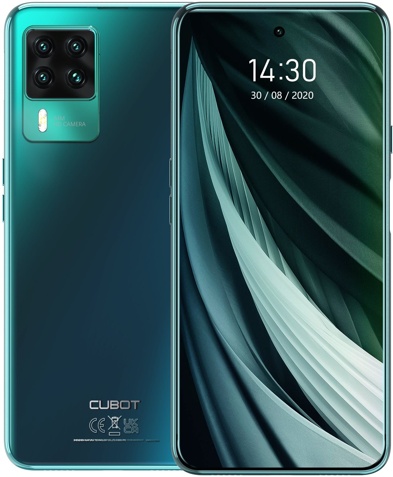 Cubot X50 zelený Mobilný telefón