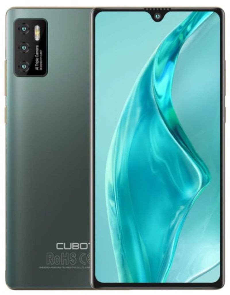 Cubot P50 vert Téléphone portable