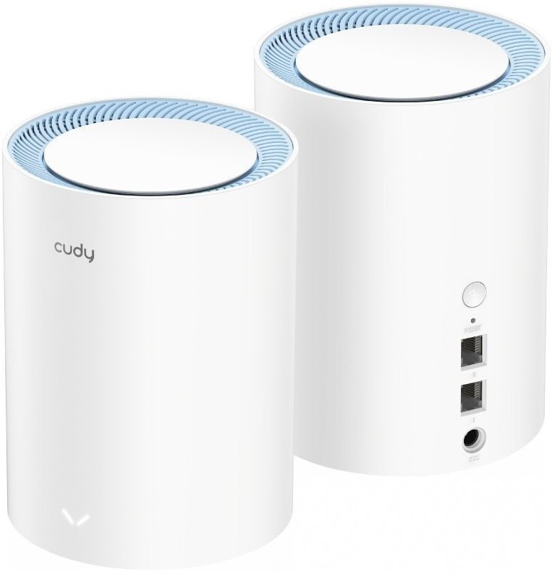 CUDY AC1200 Wi-Fi Gigabit Mesh Solution (2-pack) WiFi rendszer