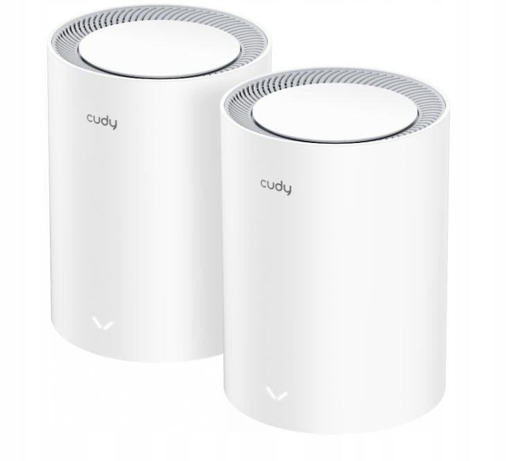 CUDY AX3000 Wi-Fi 6 Mesh 2,5Gb Solution, biely (2-pack) WiFi systém