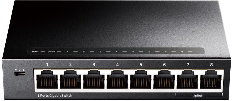 CUDY 8-Port Gigabit Metal Switch Switch