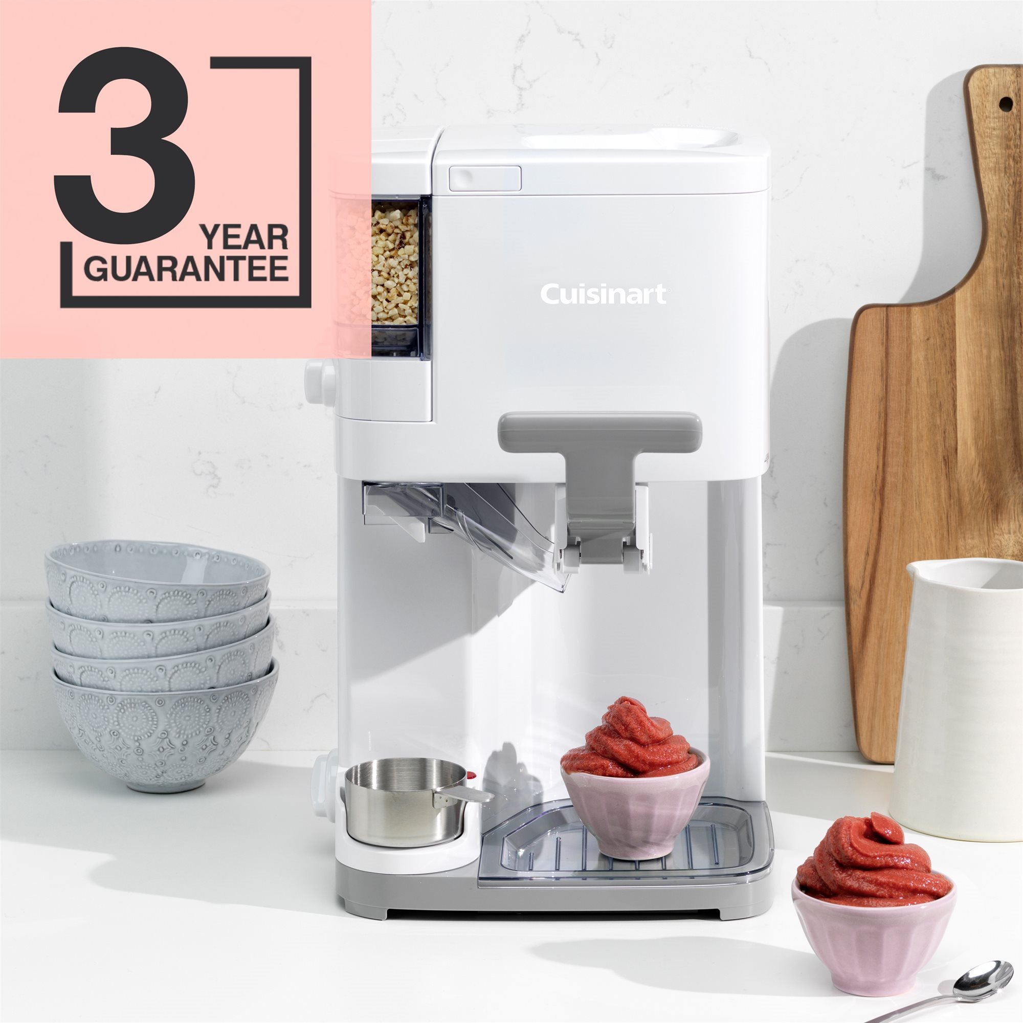 Cuisinart ICE48E 1,42 l, fehér Fagyigép