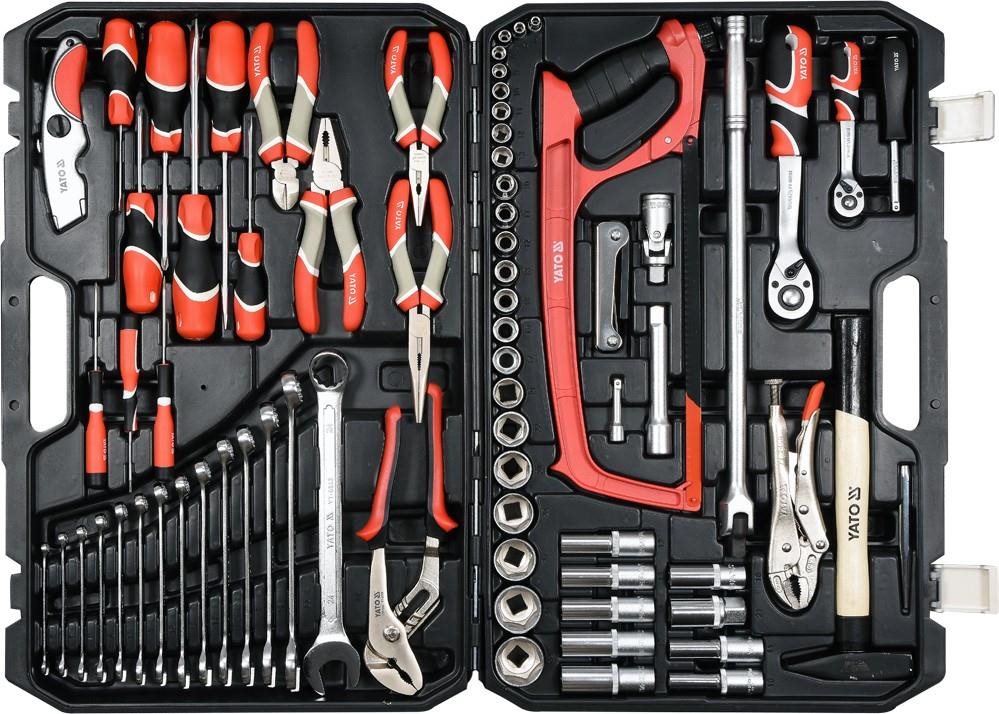 Yato Gola sada 1/2', 1/4'' + príslušenstvo 79 ks Gola sada