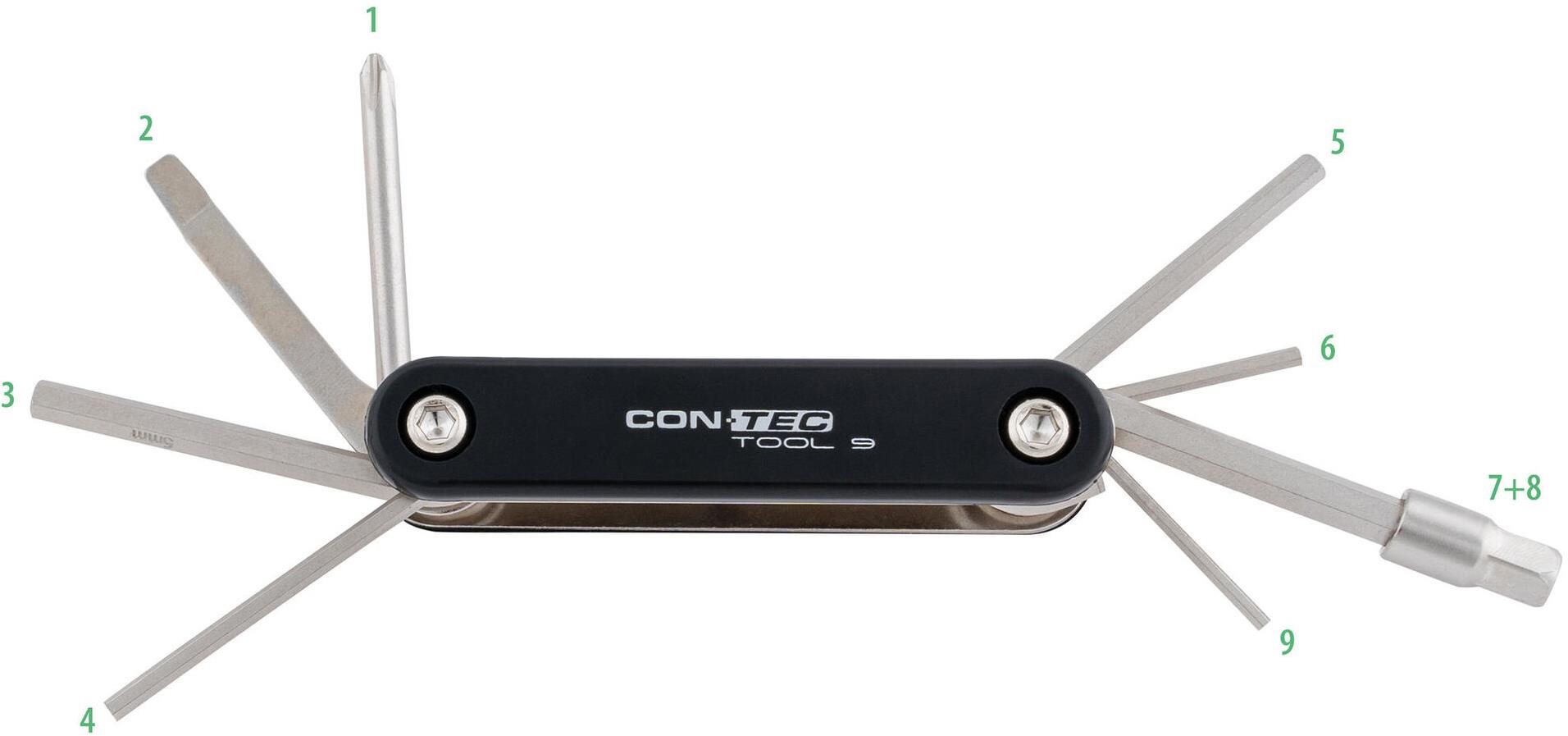 CT Multitool Tool 9 9 Functions Multikľúč na bicykel