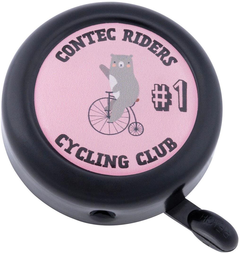 CT Bell Kid a Ring Circus Bear black/blue Zvonček na bicykel