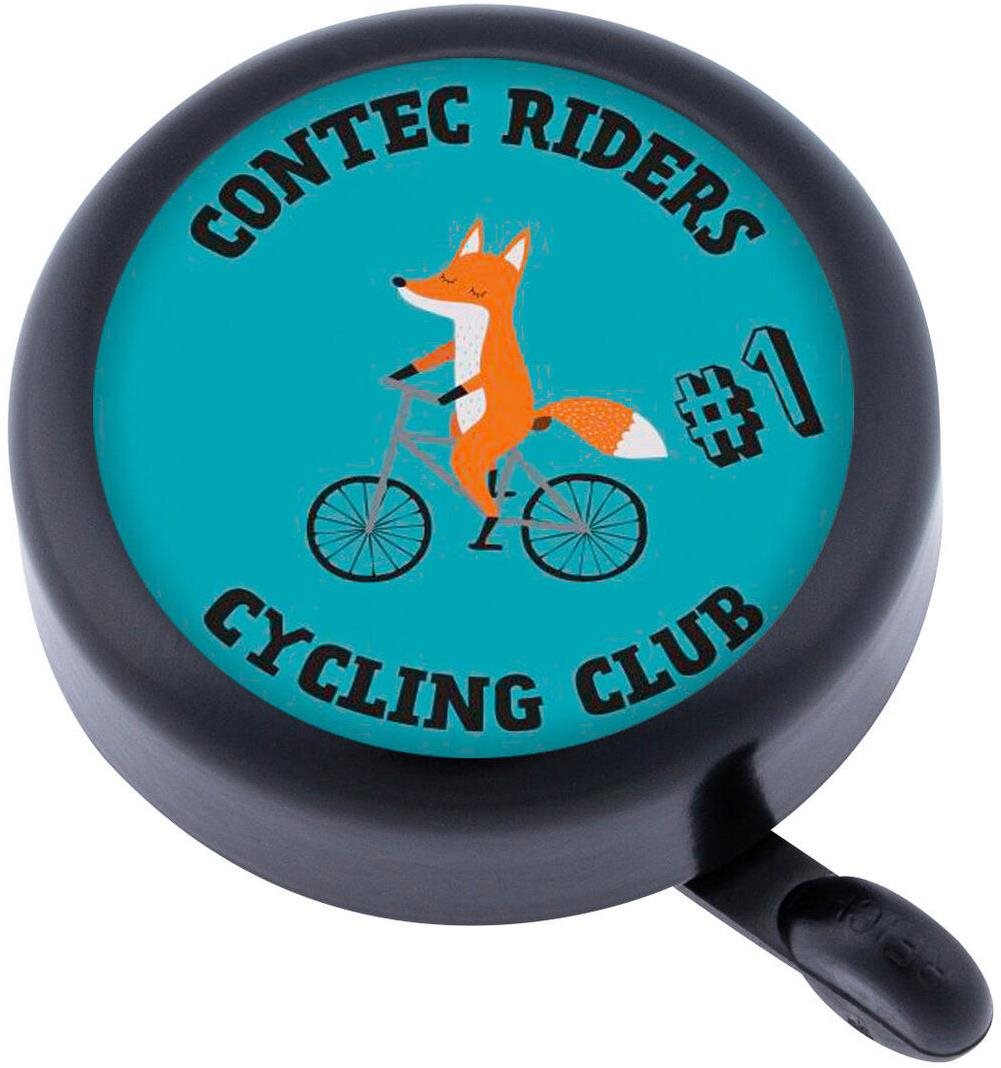 CT Bell Kid a Ring Circus Fox black/blue Zvonček na bicykel