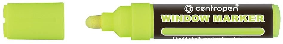 Centropen značkovač 9121 kriedový žltý 3 – 4 mm Popisovač