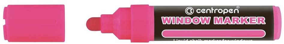 Centropen značkovač 9121 kriedový ružový 3-4mm Popisovač
