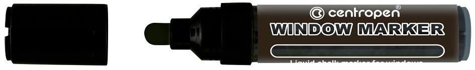 Centropen značkovač 9121 kriedový čierny 3-4mm Popisovač