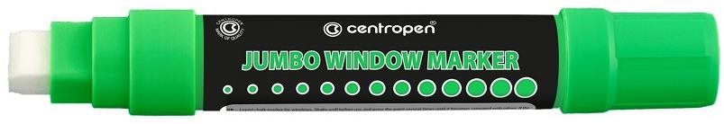 Centropen značkovač 9120 kriedový zelený Popisovač