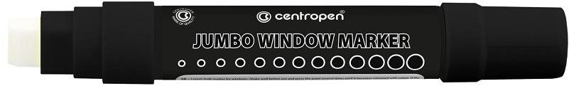Centropen značkovač 9120 kriedový čierny Popisovač