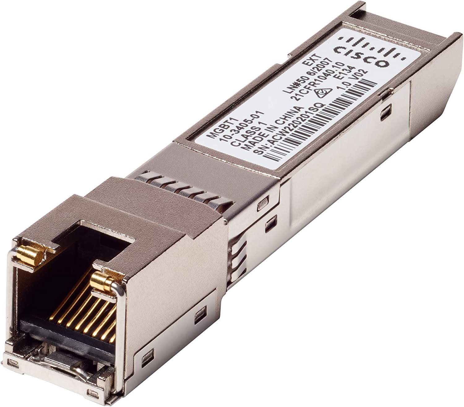 Gigabit Ethernet 1000 Base-T Mini-GBIC SFP-Transceiver Modul