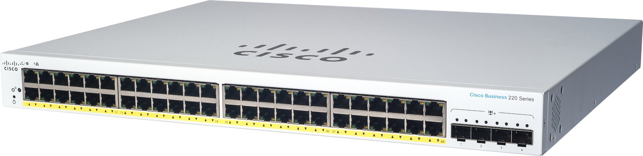 CISCO CBS220 Smart 48-port GE, PoE, 4x1G SFP Switch