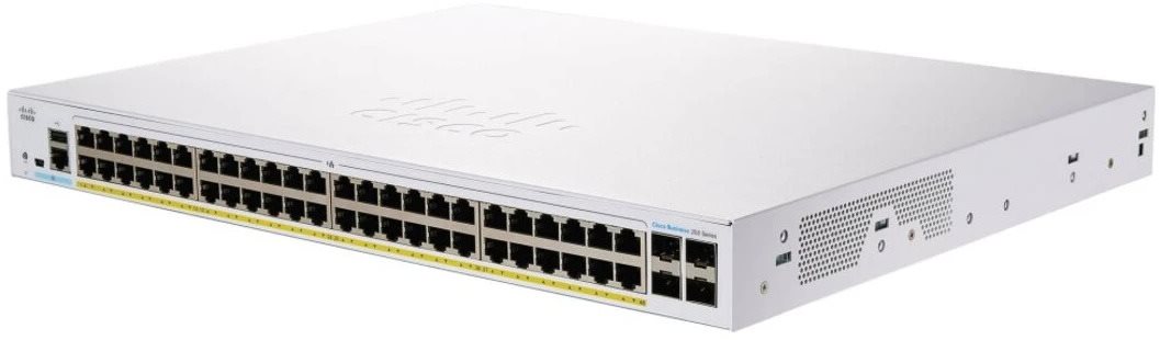 CISCO CBS250 Smart 48-port GE, PoE, 4x10G SFP+ Switch