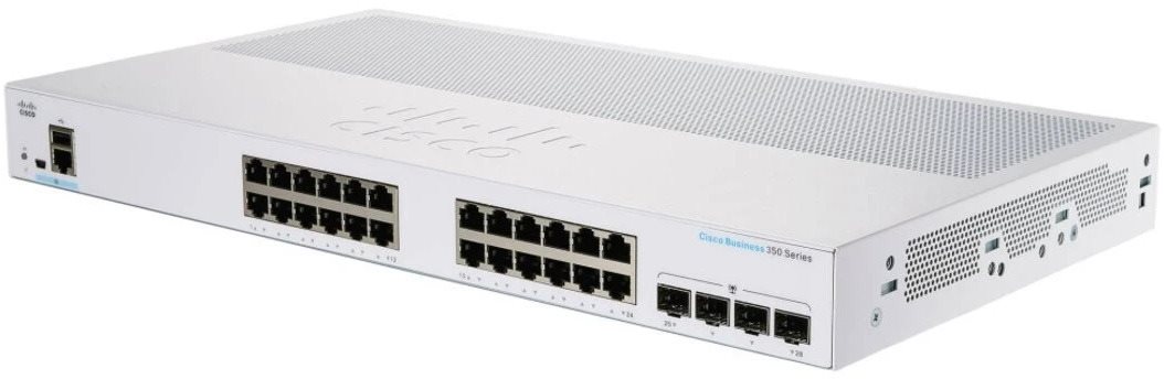 CISCO CBS350 Managed 24-port GE, 4x1G SFP Switch