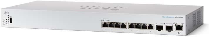 CISCO CBS350 Managed 8-port 10GE, 2x10G SFP+ Shared Switch