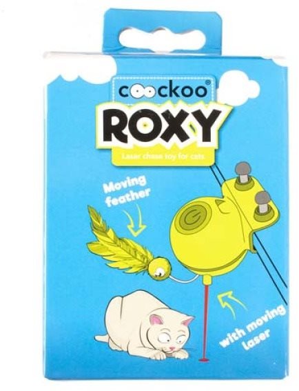 EBI COOCKOO ROXY Interaktívna laserová hračka pre mačky 8 × 8 ×...
