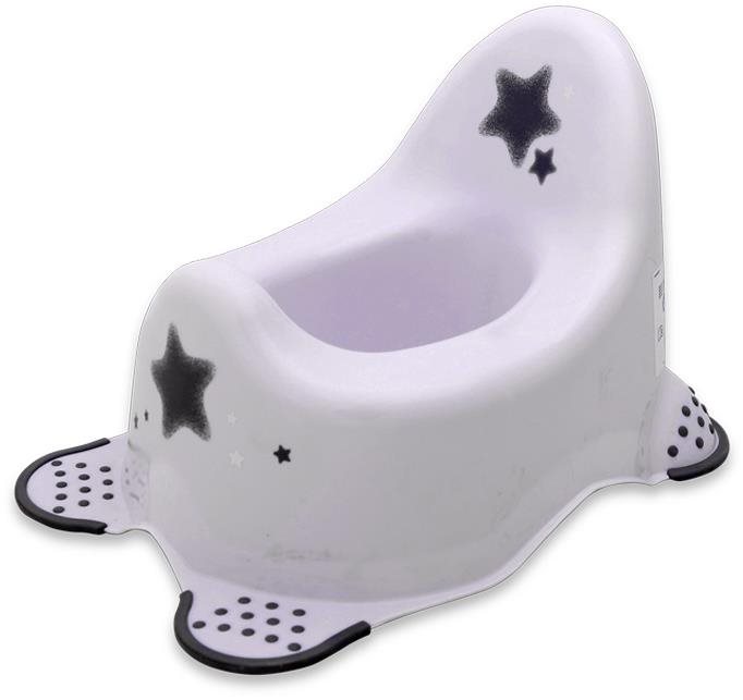 Detský nočník Lorelli ANATOMIC STARS WHITE Nočník