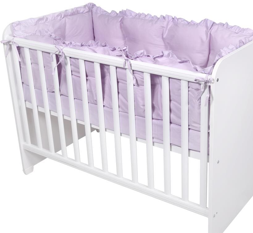 Mantinel do postýlky Lorelli UNI 4 ks. 60x120 CM VIOLET Mantinel do...