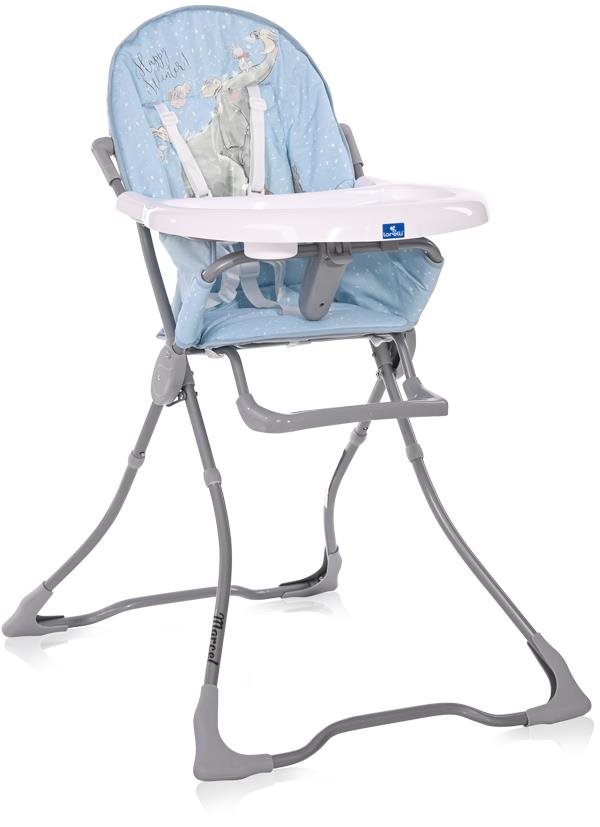 Stolička na kŕmenie Lorelli MARCEL TENDER BLUE FUN Stolička na...