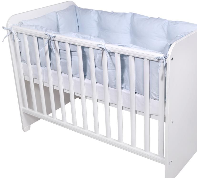 Mantinel do postieľky Lorelli UNI 4 ks, 60 × 120 CM BLUE Mantinel...