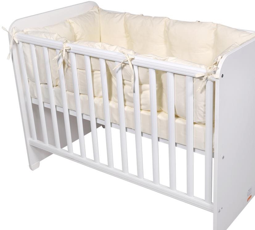 Mantinel do postieľky Lorelli UNI 4 ks. 60 × 120 cm BEIGE Mantinel...