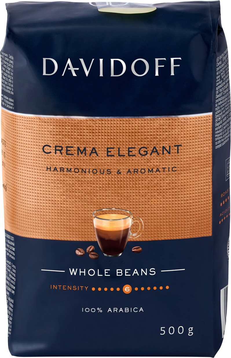 Káva Davidoff Café Créme, 500 g, zrnková Káva