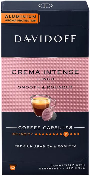 Davidoff Crema Intense Lungo 55 g Kávové kapsuly