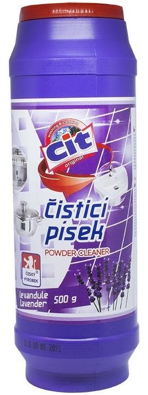 Cit čistiaci prášok na riad 500 g levanduľa Čistiaci prostriedok