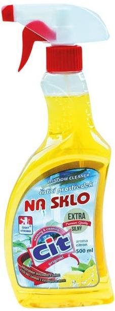 Cit čistič na sklo 500 ml citron Čisticí prostředek