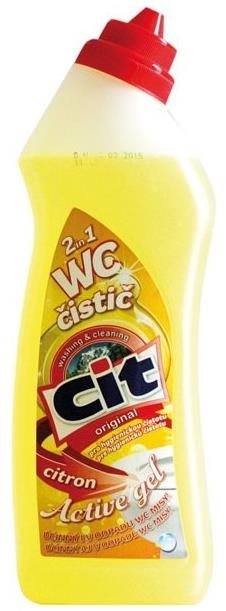 Cit gél na WC 0,75 l citrón Čistiaci gél