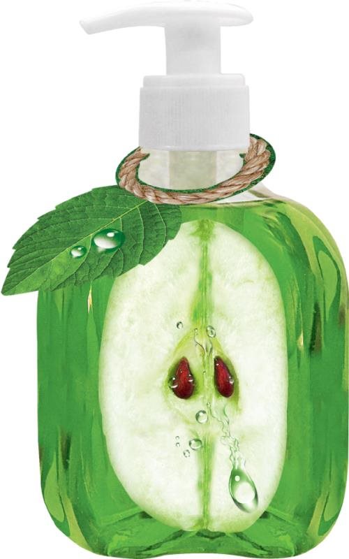 Lara tekuté mýdlo s dávkovačem 375 ml Zelené jablko Tekuté mýdlo