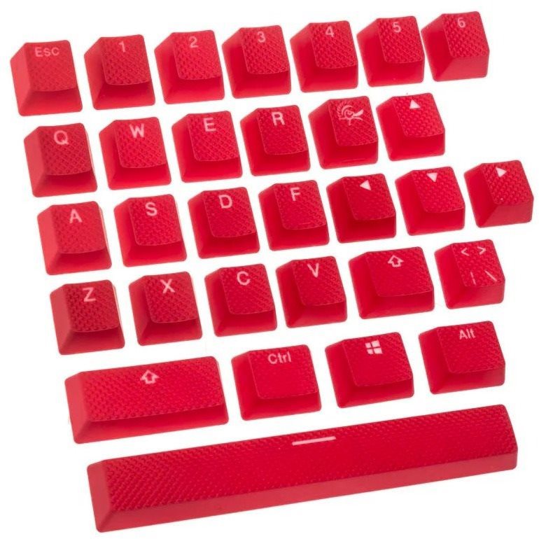 Ducky Rubber Keycap Set, 31 billentyű, Double-Shot Backlight -...