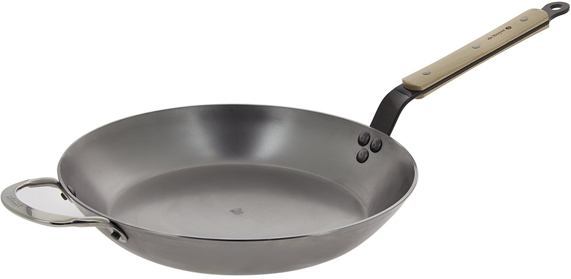 de Buyer Oceľová panvica 32 cm Mineral B Element s drev. rukoväťou...