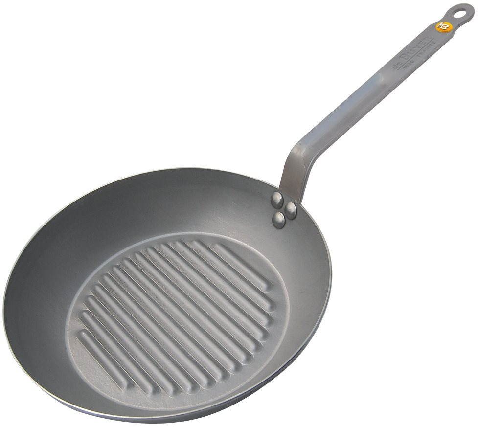 de Buyer Oceľová grilovacia panvica Mineral B Element 32 cm...