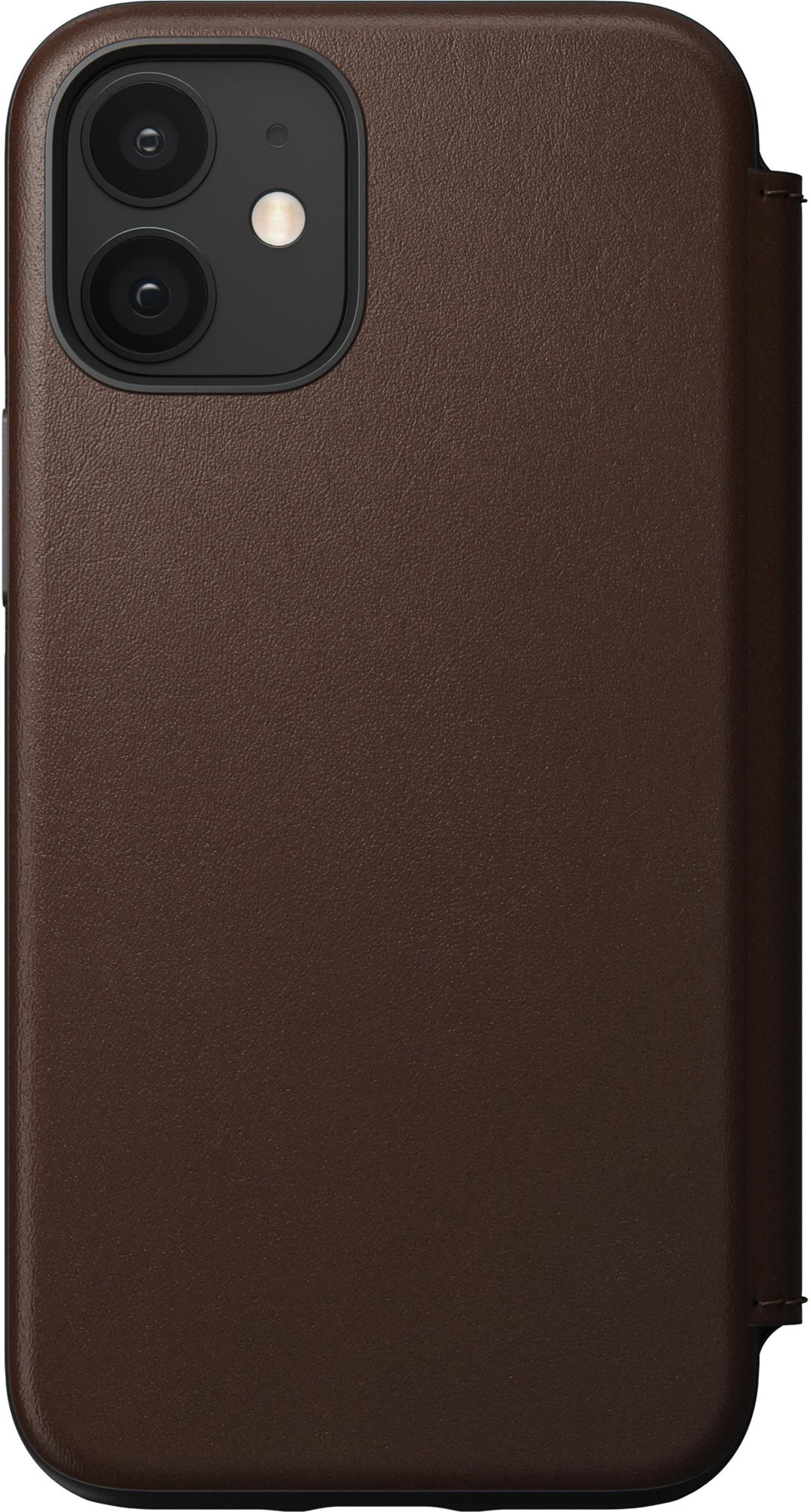 Nomad Rugged Folio Brown iPhone 12 mini Coque de téléphone portable