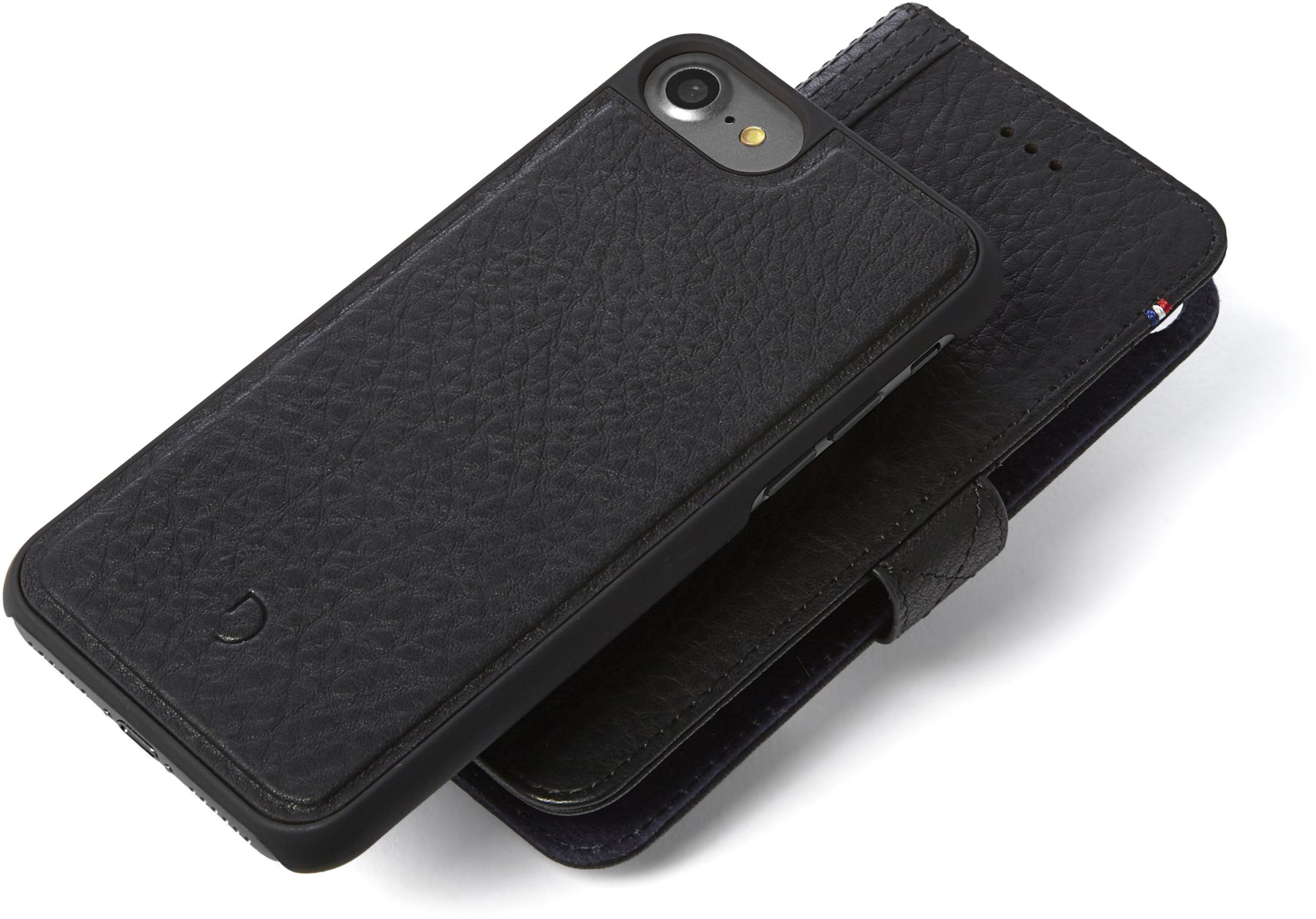 Decoded Leather 2in1 Wallet Case Black for iPhone 7/8/SE 2020 Phone...