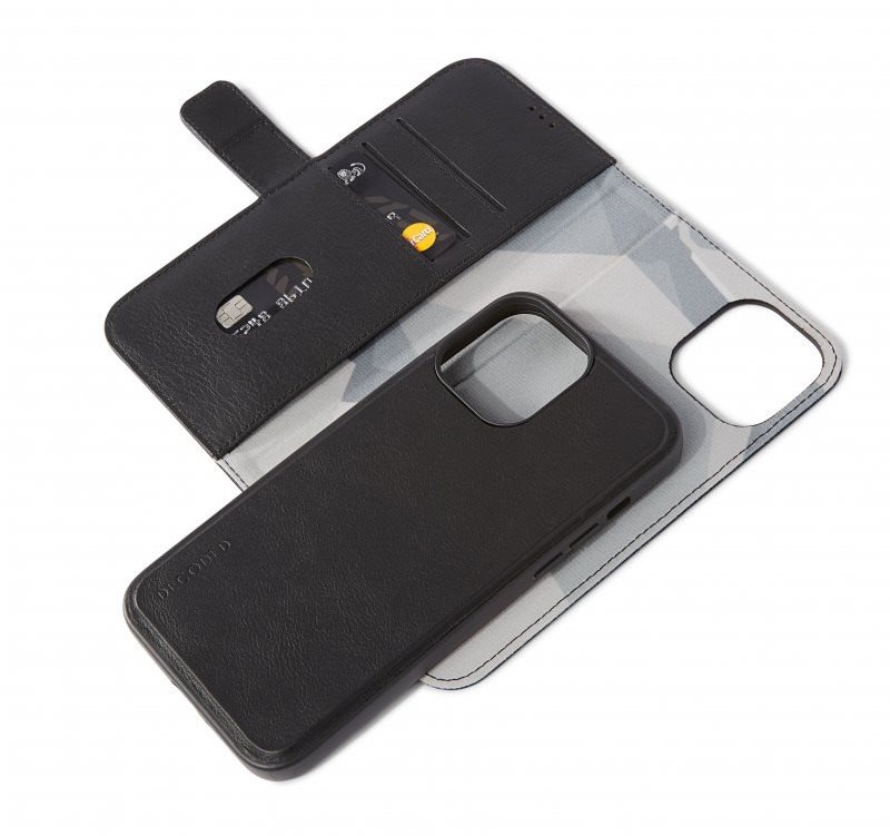 Decoded Leather Detachable Wallet Black iPhone 14 tok Mobiltelefon...