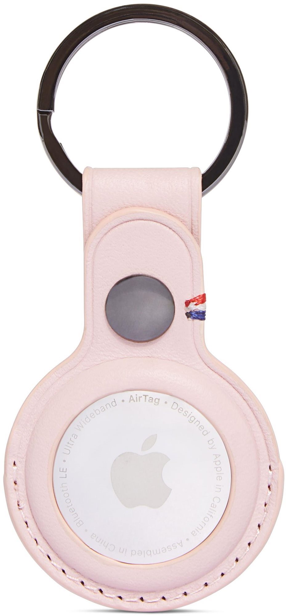 Decoded Leather Keychain Pink Apple Airtag AirTag Apple