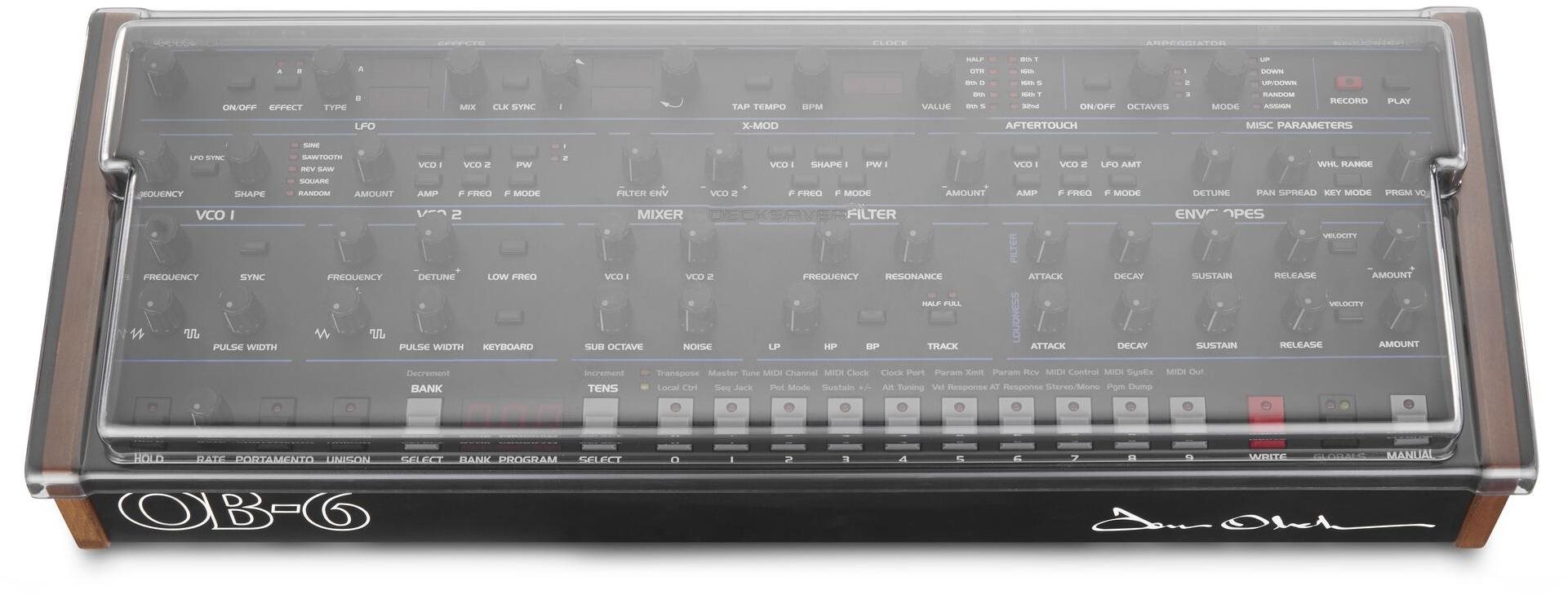 DECKSAVER Sequential - Dave Smith Instruments OB-6 Desktop Cover...